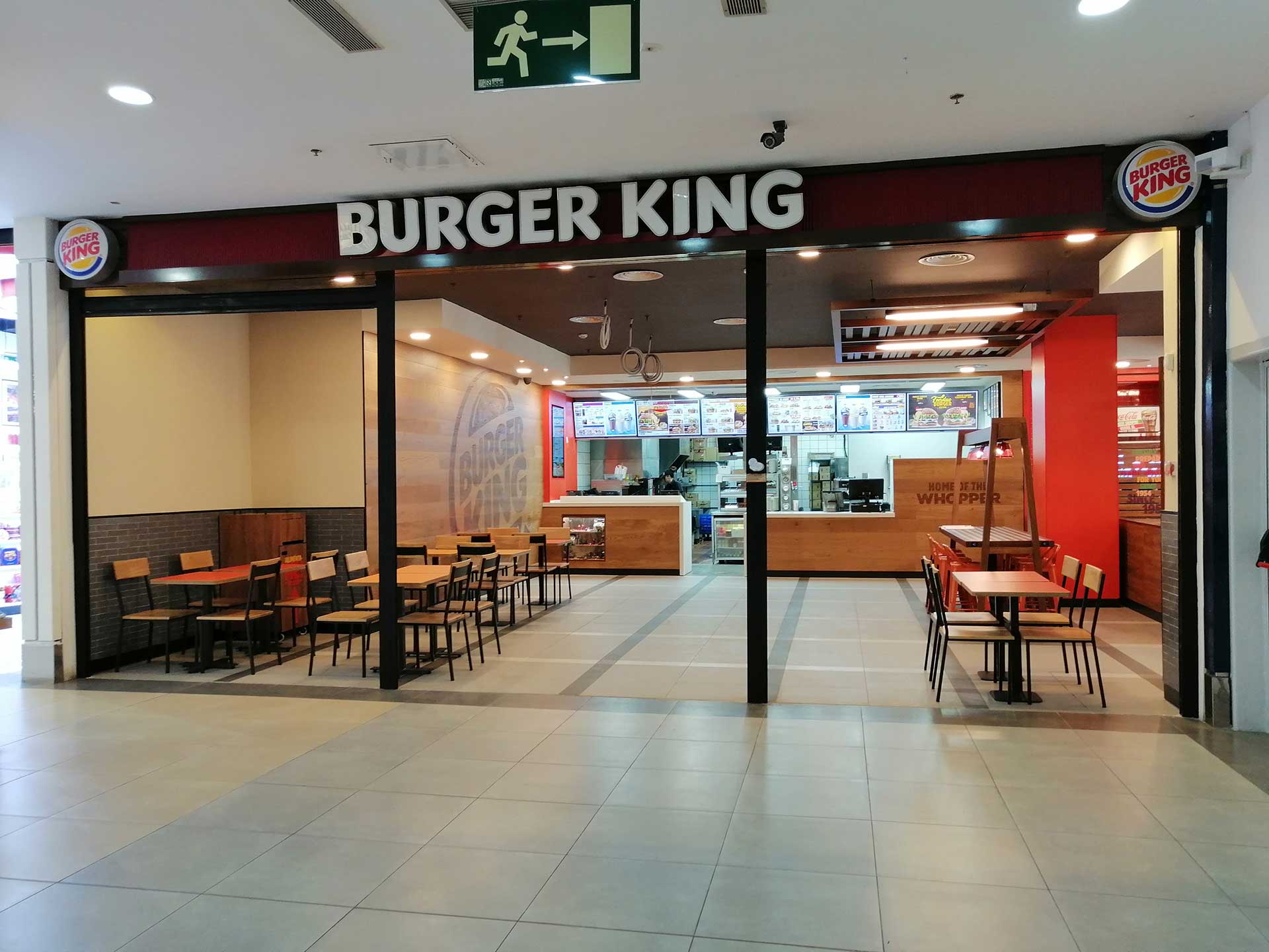 Fachada de Burger King en Ceuta