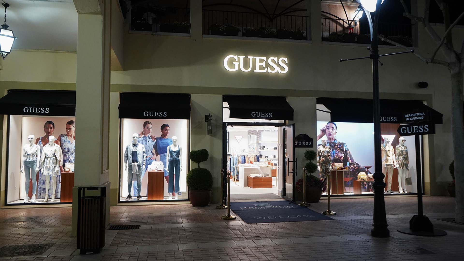Tienda GUESS creada por BYG Soluciones